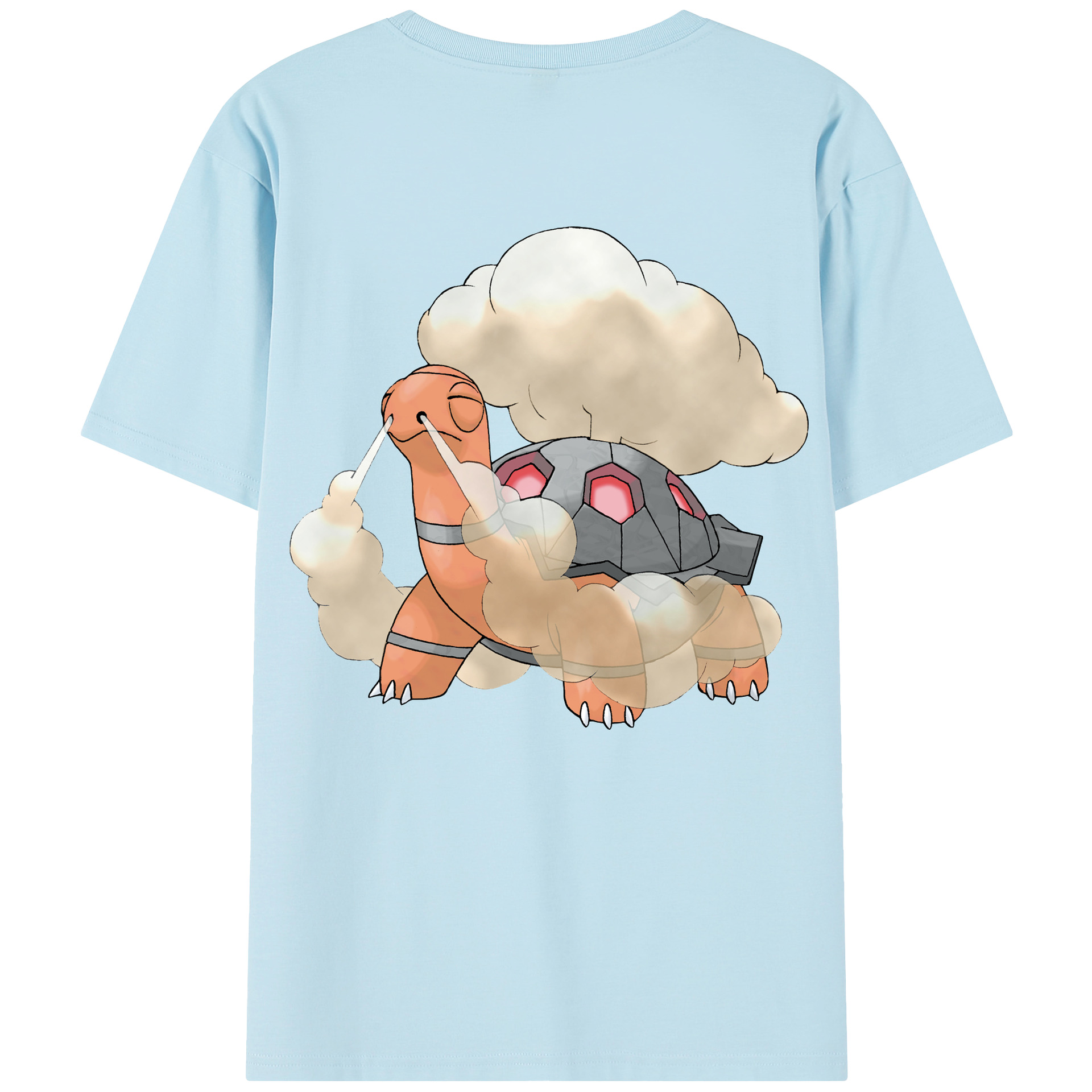 （画像用） ポケットモンスター Pokémon 綿100％半袖Tシャツ（背面プリント）